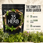 35 Herb Seeds for Planting | Medicinal & Culinary Variety Pack
