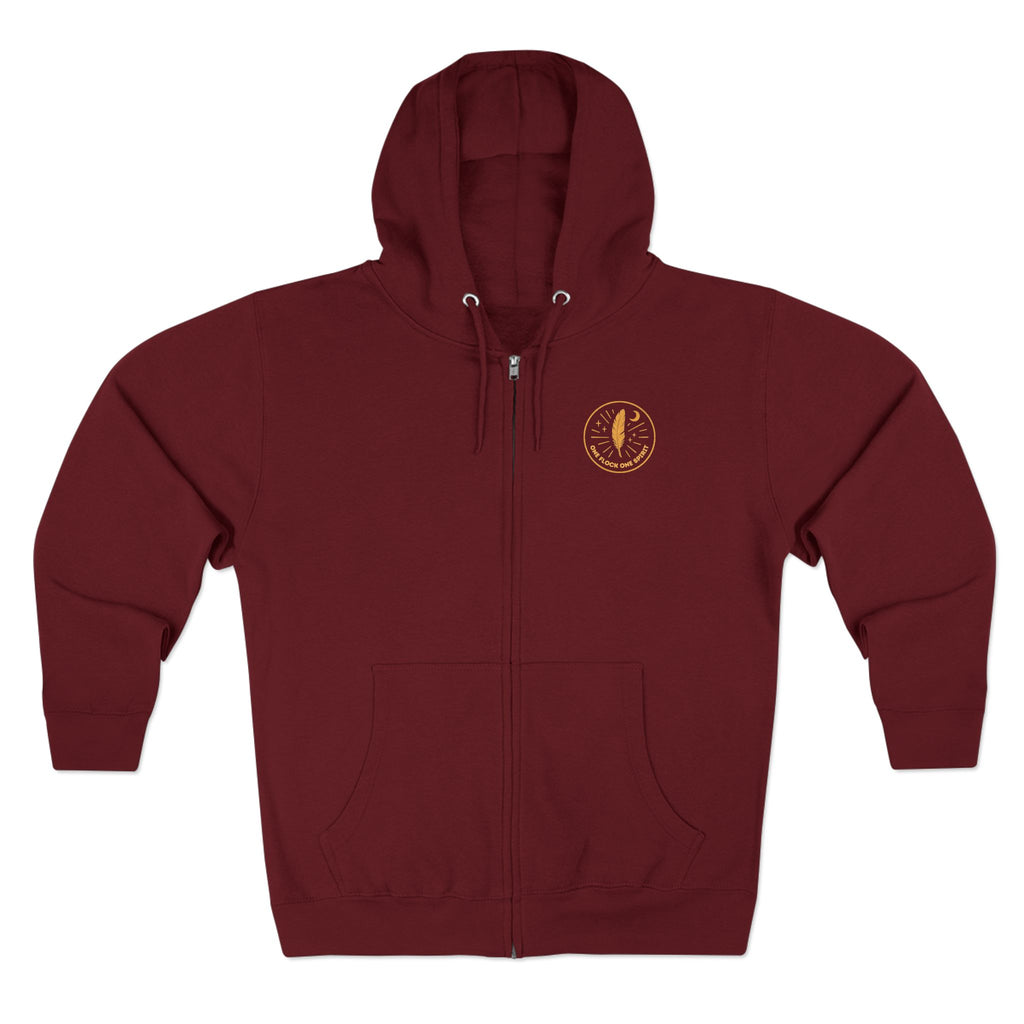 Gather The Flock Unisex Zip Hoodie