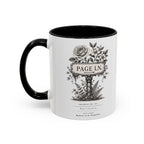 PAGE LN Vintage Floral Accent Mug