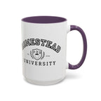 Homestead University Crest Accent Mug