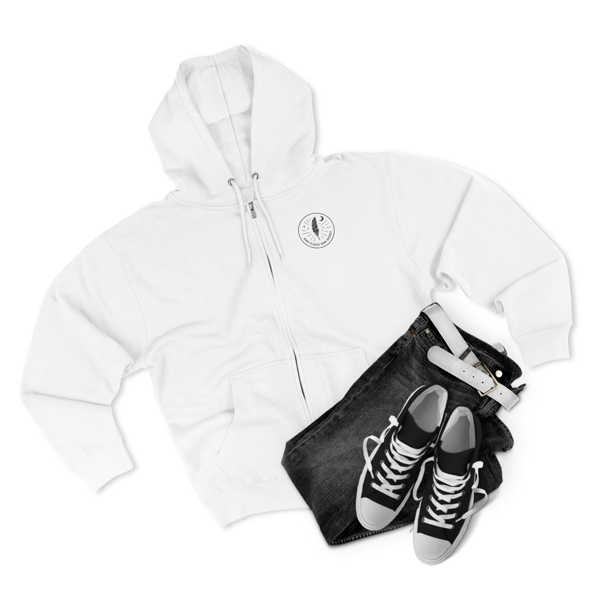 Gather The Flock Unisex Zip Hoodie