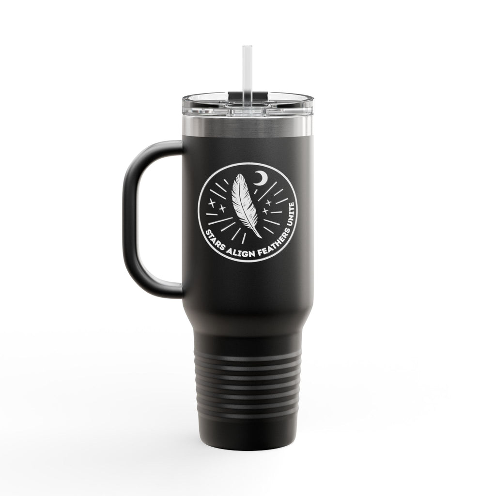 Stars Align Feather Unite Insulated Travel Mug