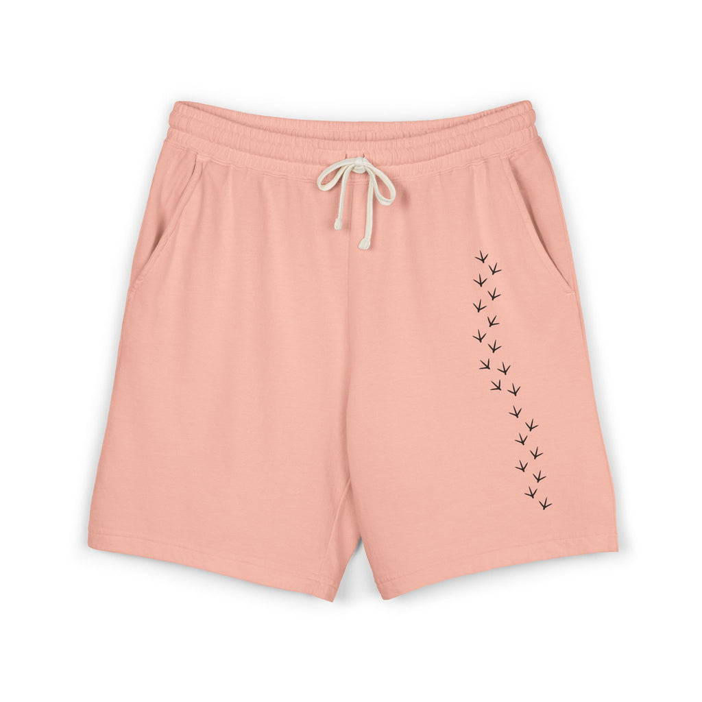 Chicken Footprint Strut Shorts for Free-Range Living