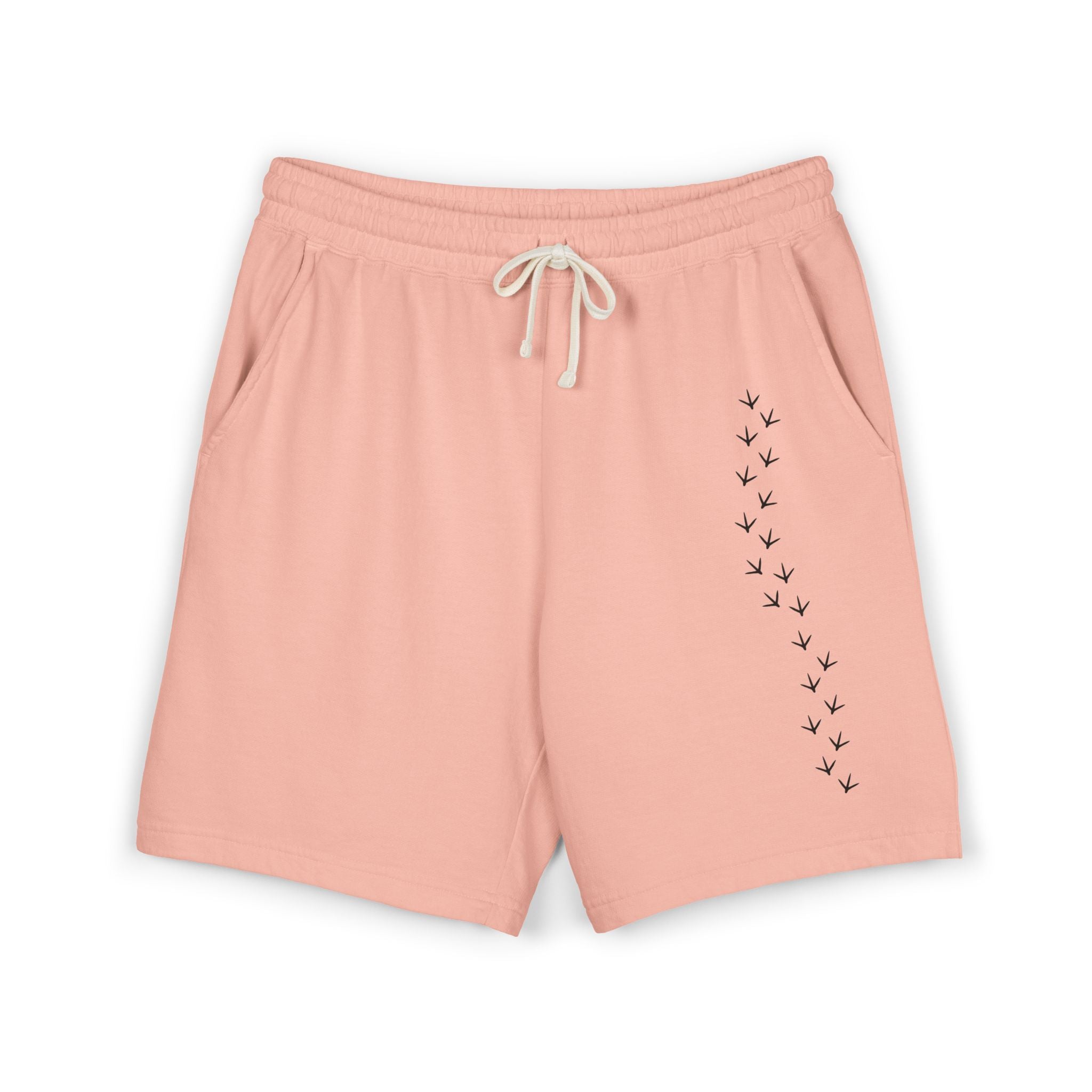 Chicken Footprint Strut Shorts for Free-Range Living