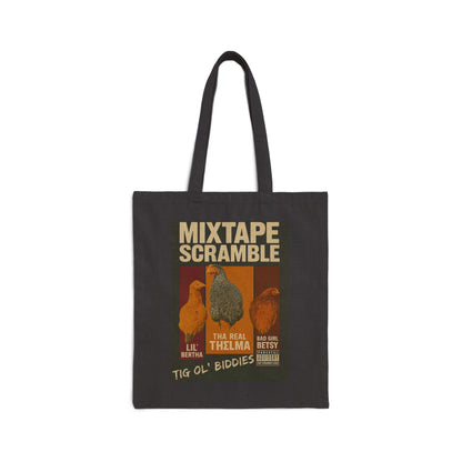 Vintage Mixtape Scramble Tote Bag