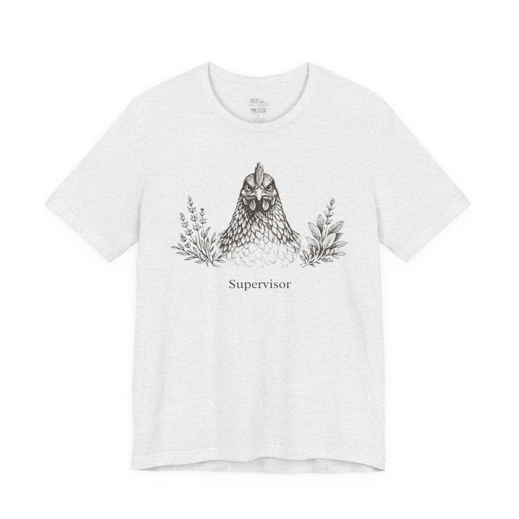 Chicken and Herb Supervisor Graphic Short Sleeve Tee