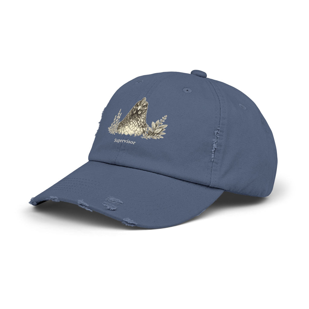 Chicken and Herb Supervisoer Distressed Cap