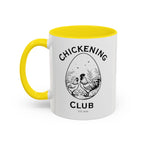 Chickening Club Ceramic Accent Mug: Your Morning Ritual, Elevated