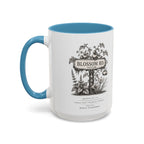 BLOSSOM RD Vintage Botanical Ceramic Accent Mug