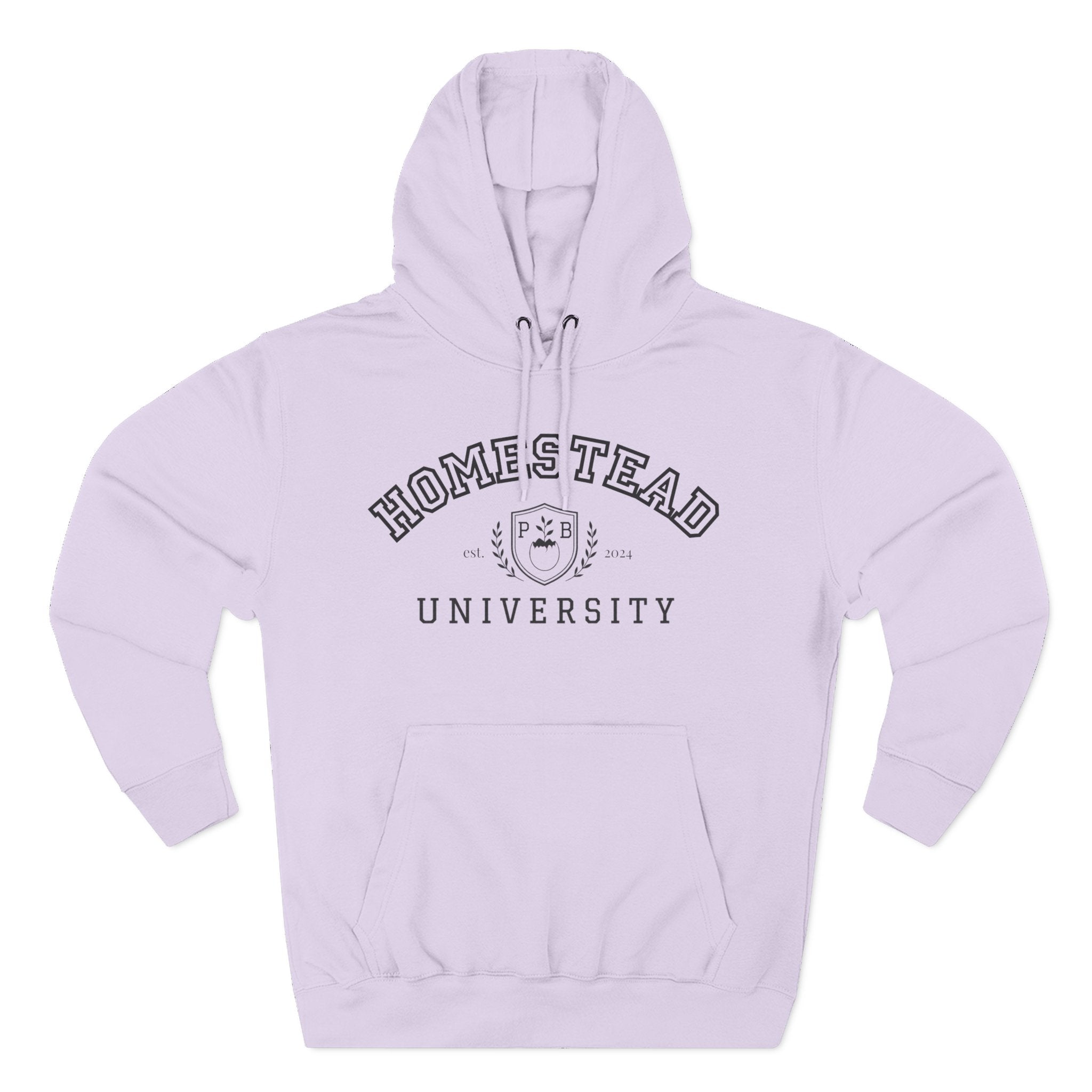 Homestead University Hoodie — Cozy Collegiate Fleece Pullover