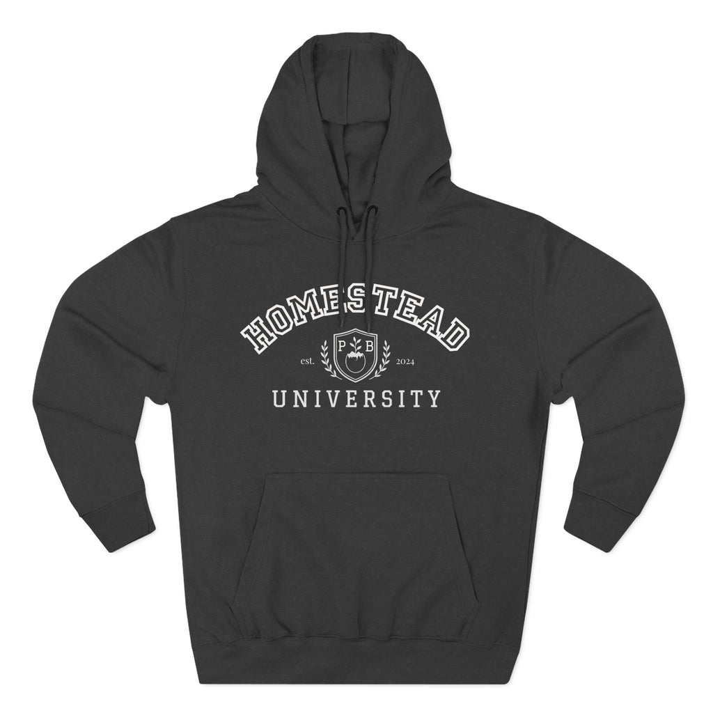 Homestead University Hoodie — Cozy Collegiate Fleece Pullover
