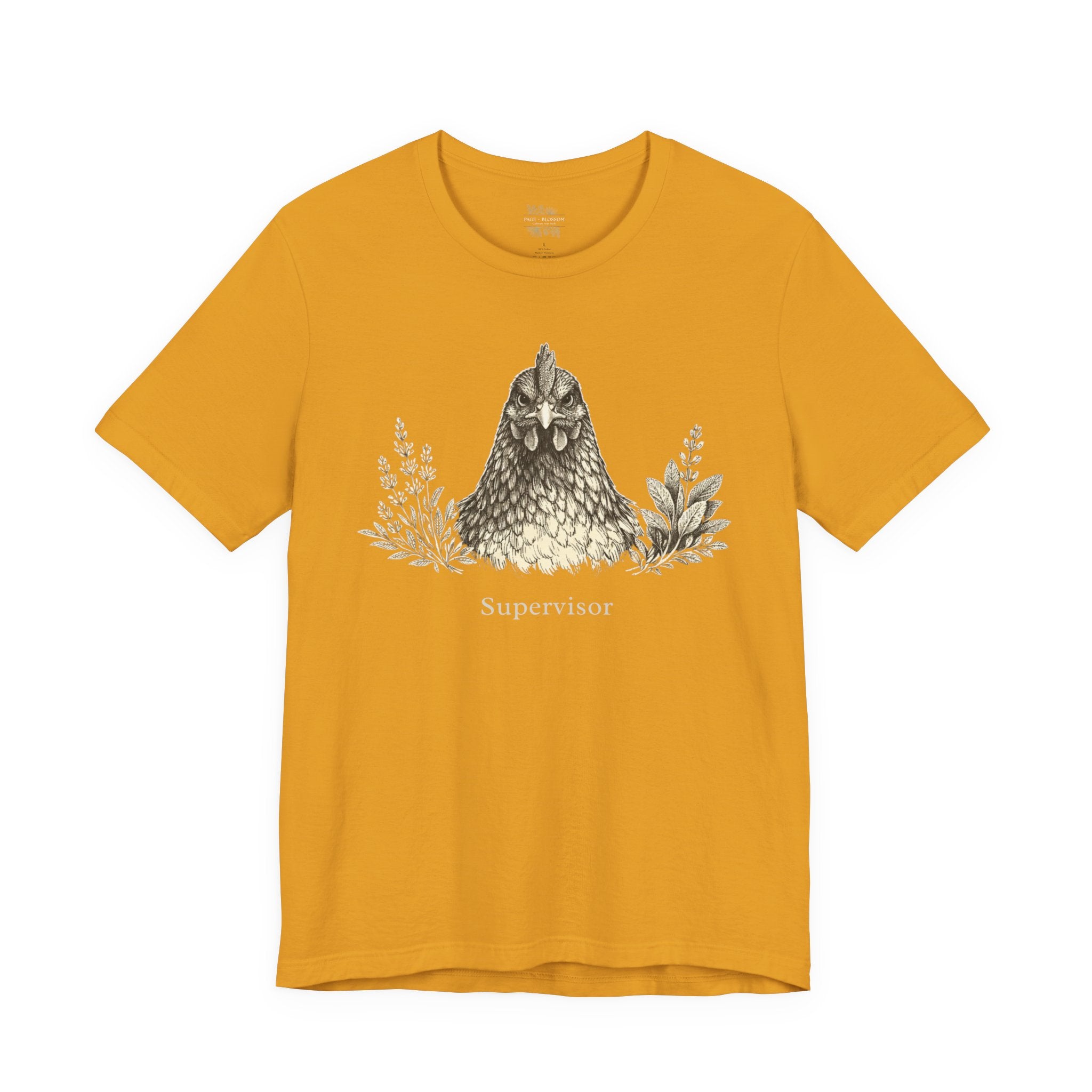 Chicken and Herb Supervisor Graphic Short Sleeve Tee