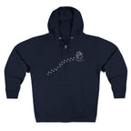 Chickening Club Winter Wonderland Snow Globe Zip Hoodie