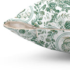 Botanical Coop Toile Accent Pillow