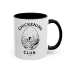 Chickening Club Ceramic Accent Mug: Your Morning Ritual, Elevated