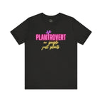Plantrovert No People Just Plants Neon Tee