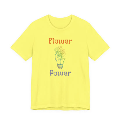 Flower Power Unisex Jersey Short Sleeve Tee