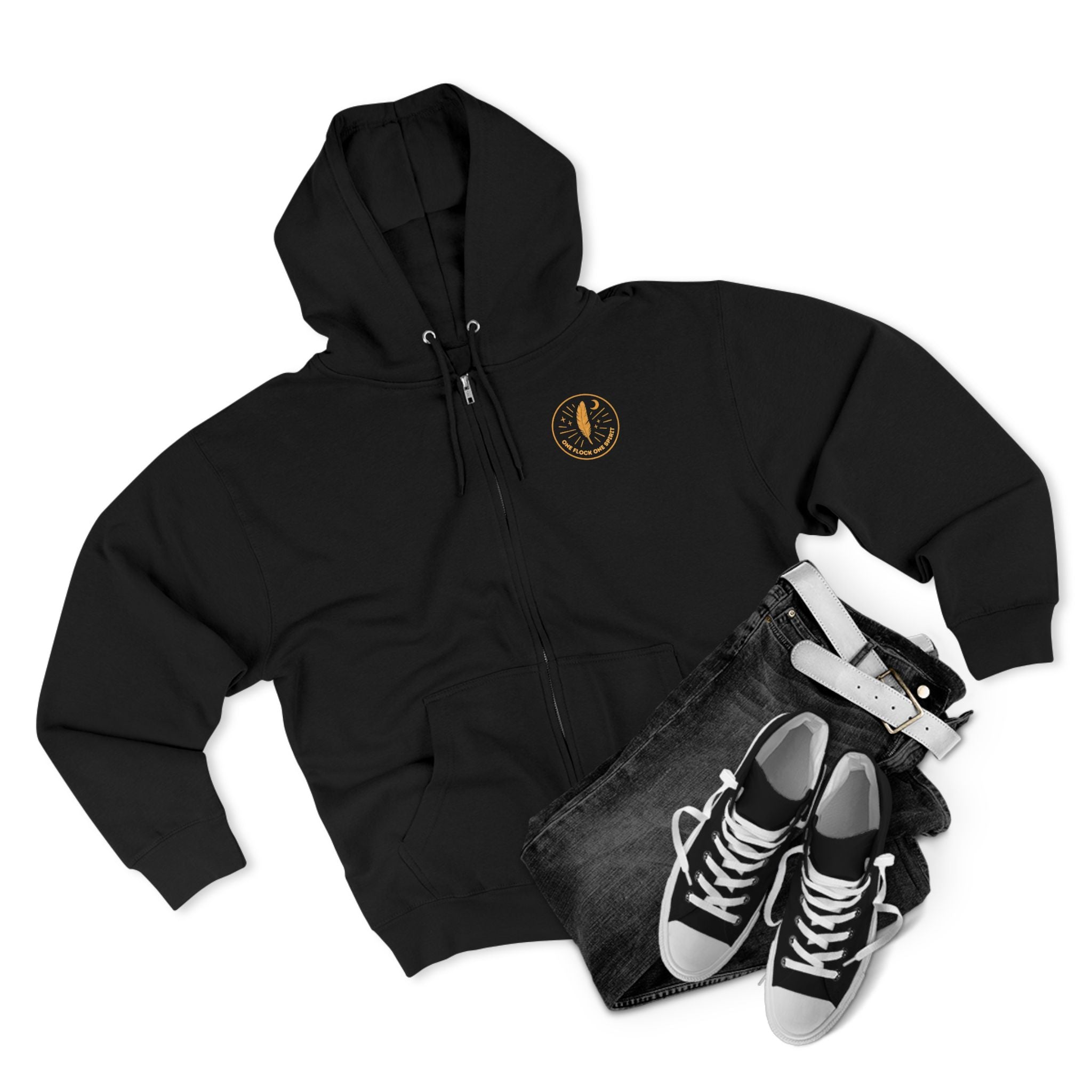 Gather The Flock Unisex Zip Hoodie