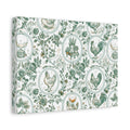 Botanical Coop Toile Canvas Art