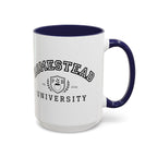 Homestead University Crest Accent Mug