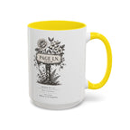 PAGE LN Vintage Floral Accent Mug