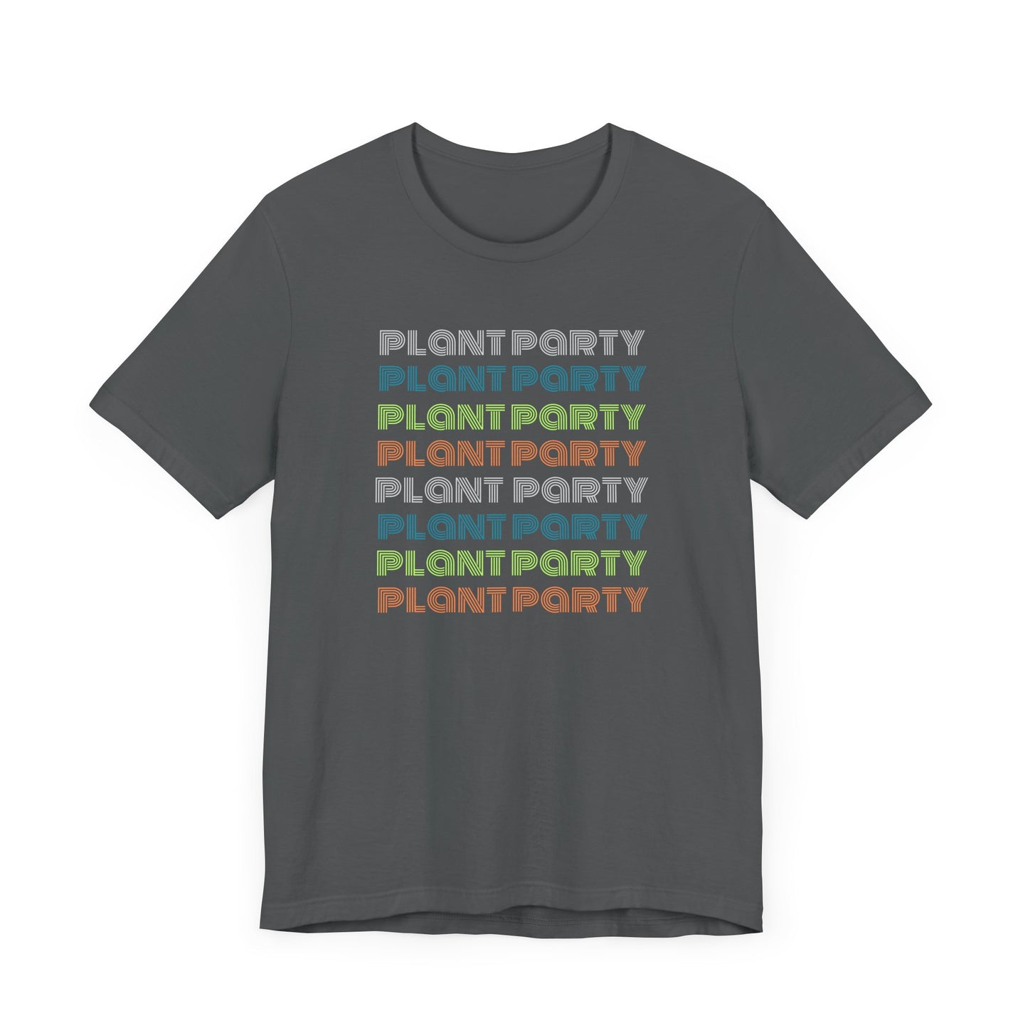 Get Your Grow On: Plant Party Retro Unisex Short Sleeve Tee