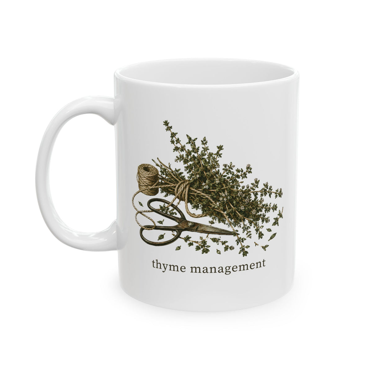 Thyme Management Herbal Ceramic Mug