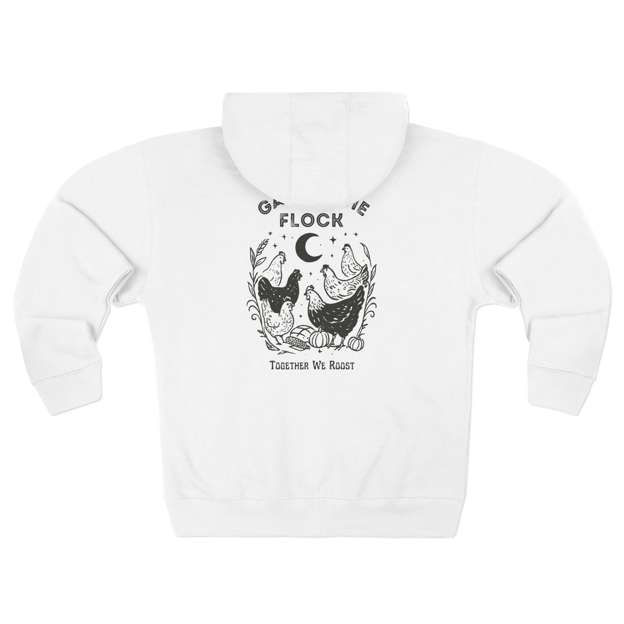 Gather The Flock Unisex Zip Hoodie