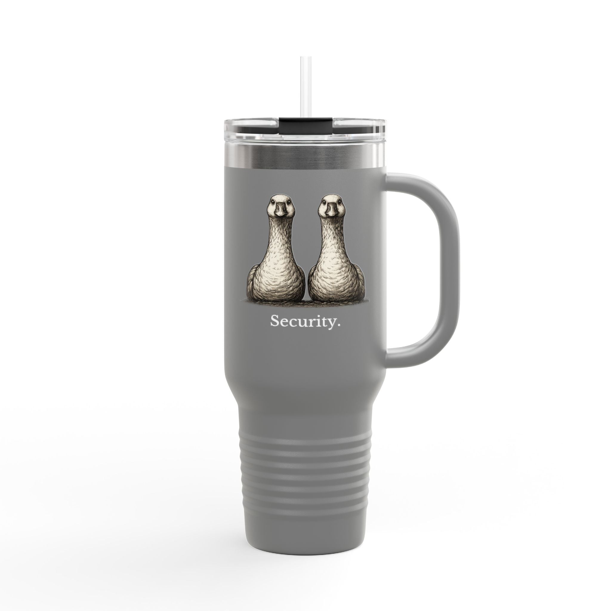 Security Geese Insulated Travel Mug