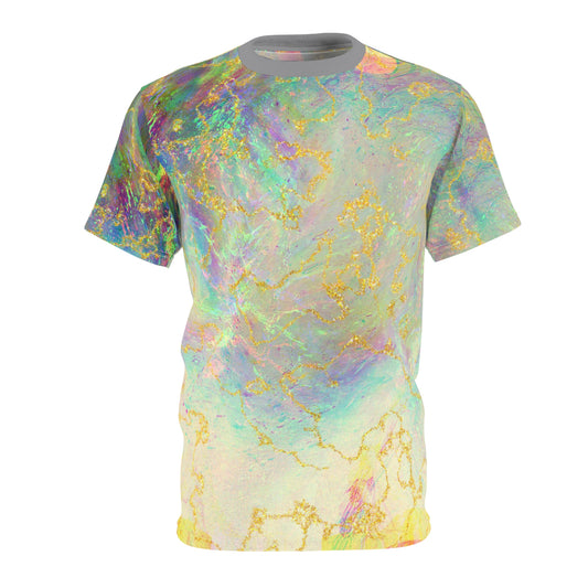 Shimmery Marbled Opal Unisex T-shirt