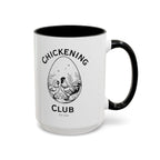 Chickening Club Ceramic Accent Mug: Your Morning Ritual, Elevated