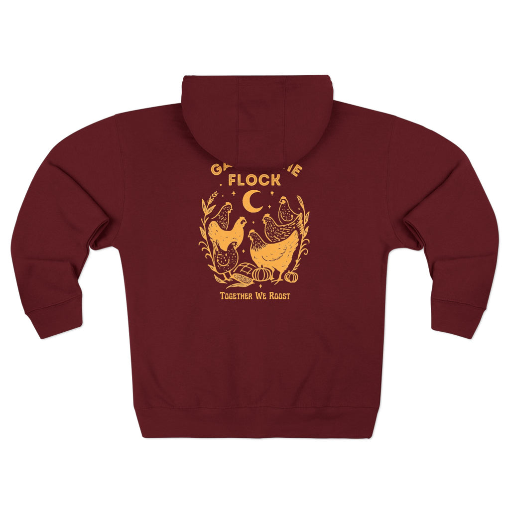 Gather The Flock Unisex Zip Hoodie