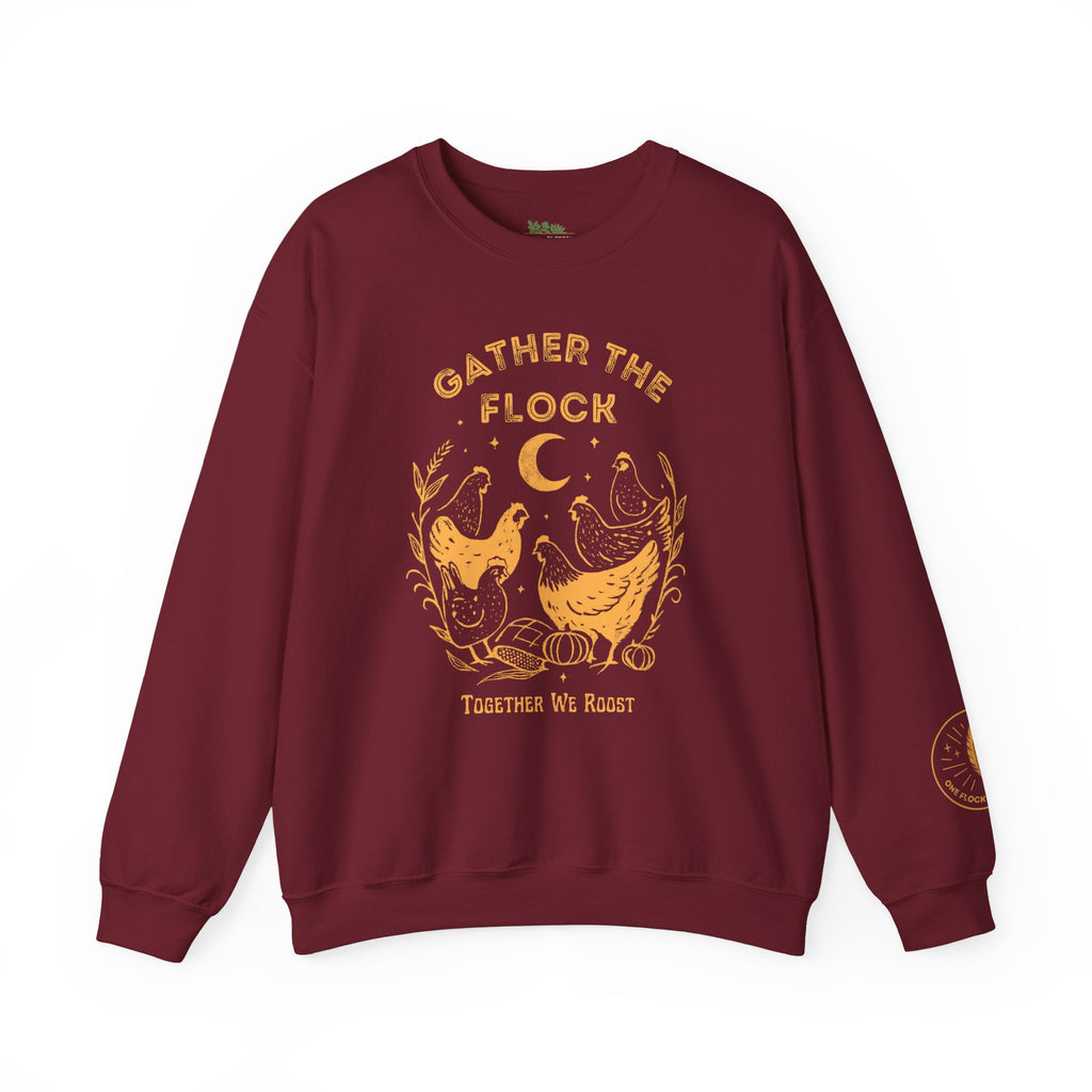 Gather the Flock Unisex Crewneck Sweatshirt