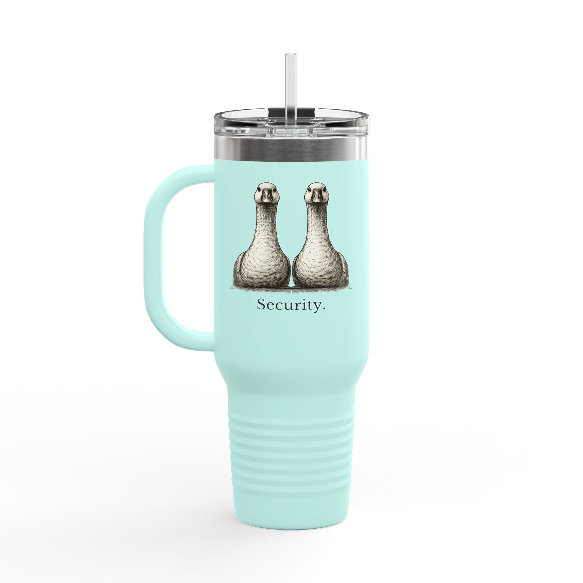 Security Geese Insulated Travel Mug