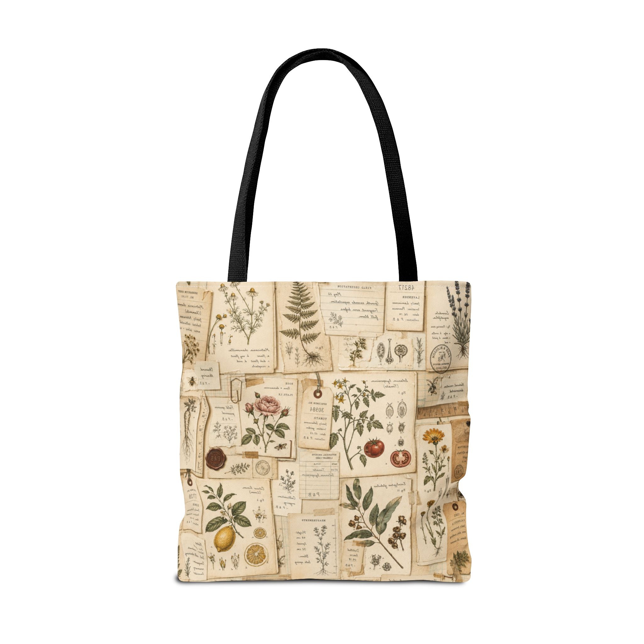 Vintage Botanical Studies Herbarium Tote Bag