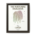 Cancer The Nurturing Navigator Willow Framed Matte Canvas
