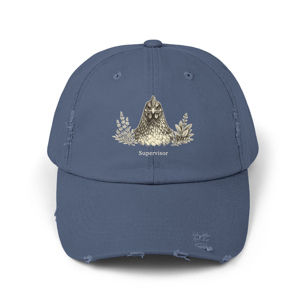 Chicken and Herb Supervisoer Distressed Cap
