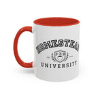Homestead University Crest Accent Mug