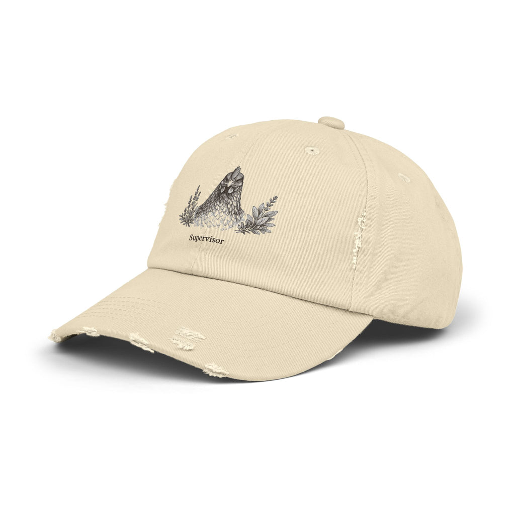 Chicken and Herb Supervisoer Distressed Cap