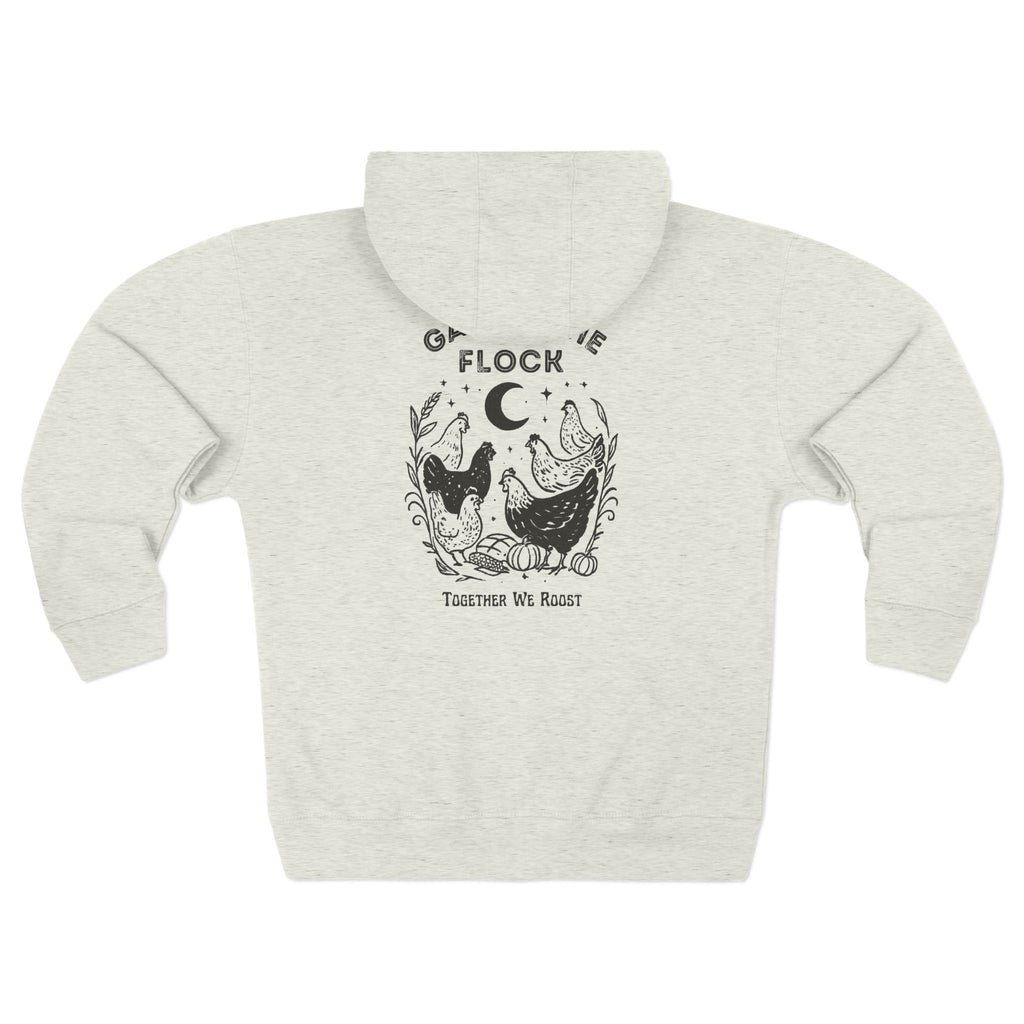 Gather The Flock Unisex Zip Hoodie