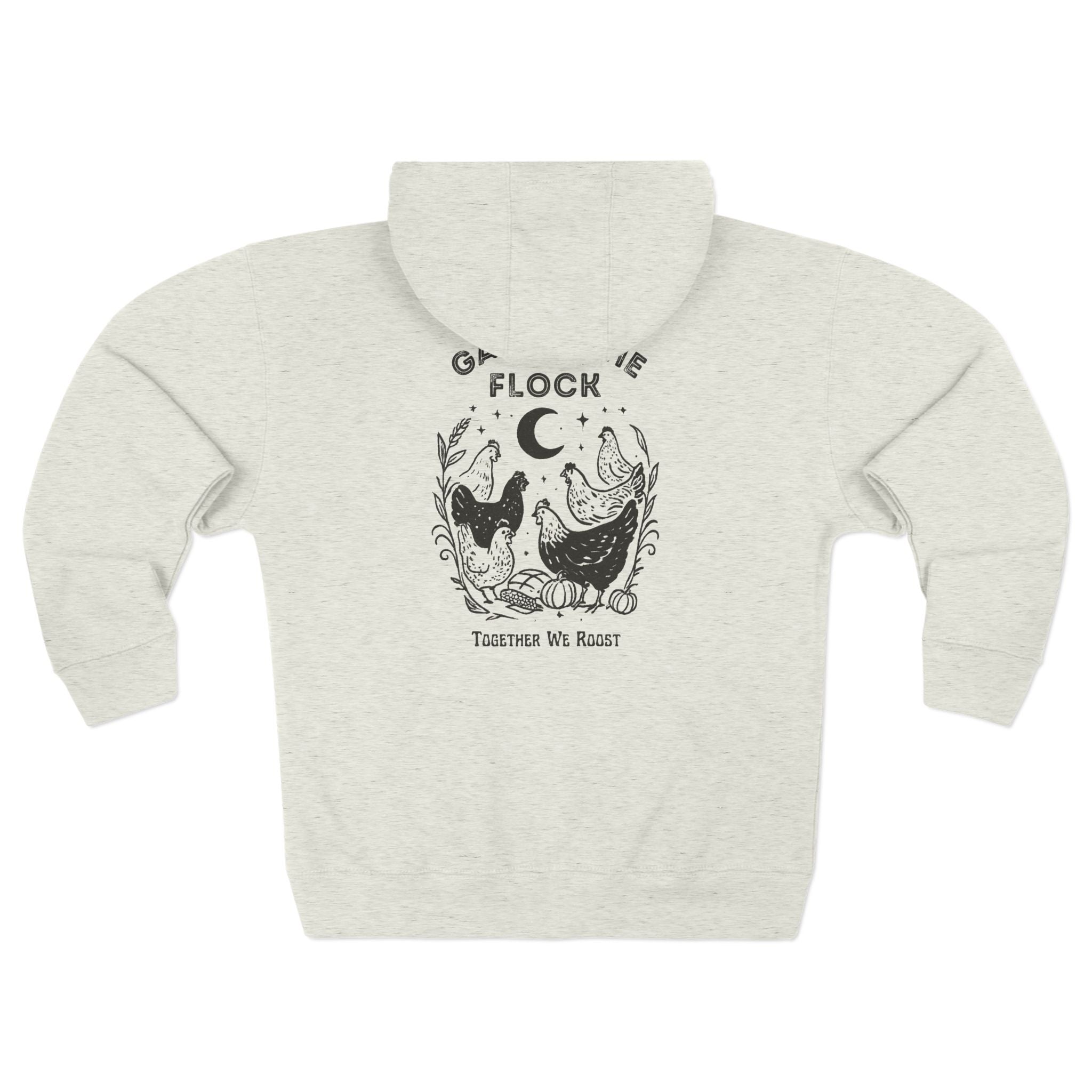 Gather The Flock Unisex Zip Hoodie