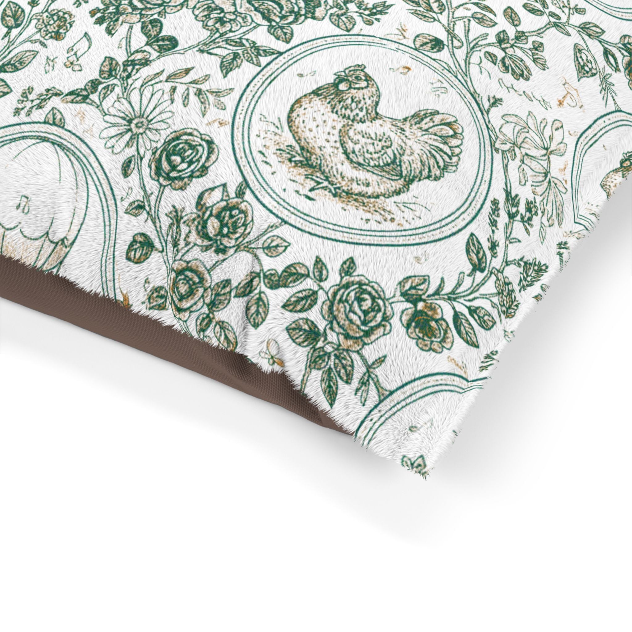 Botanical Coop Toile Pet Bed Lounger