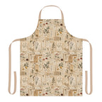 Vintage Botanical Studies Kitchen Apron