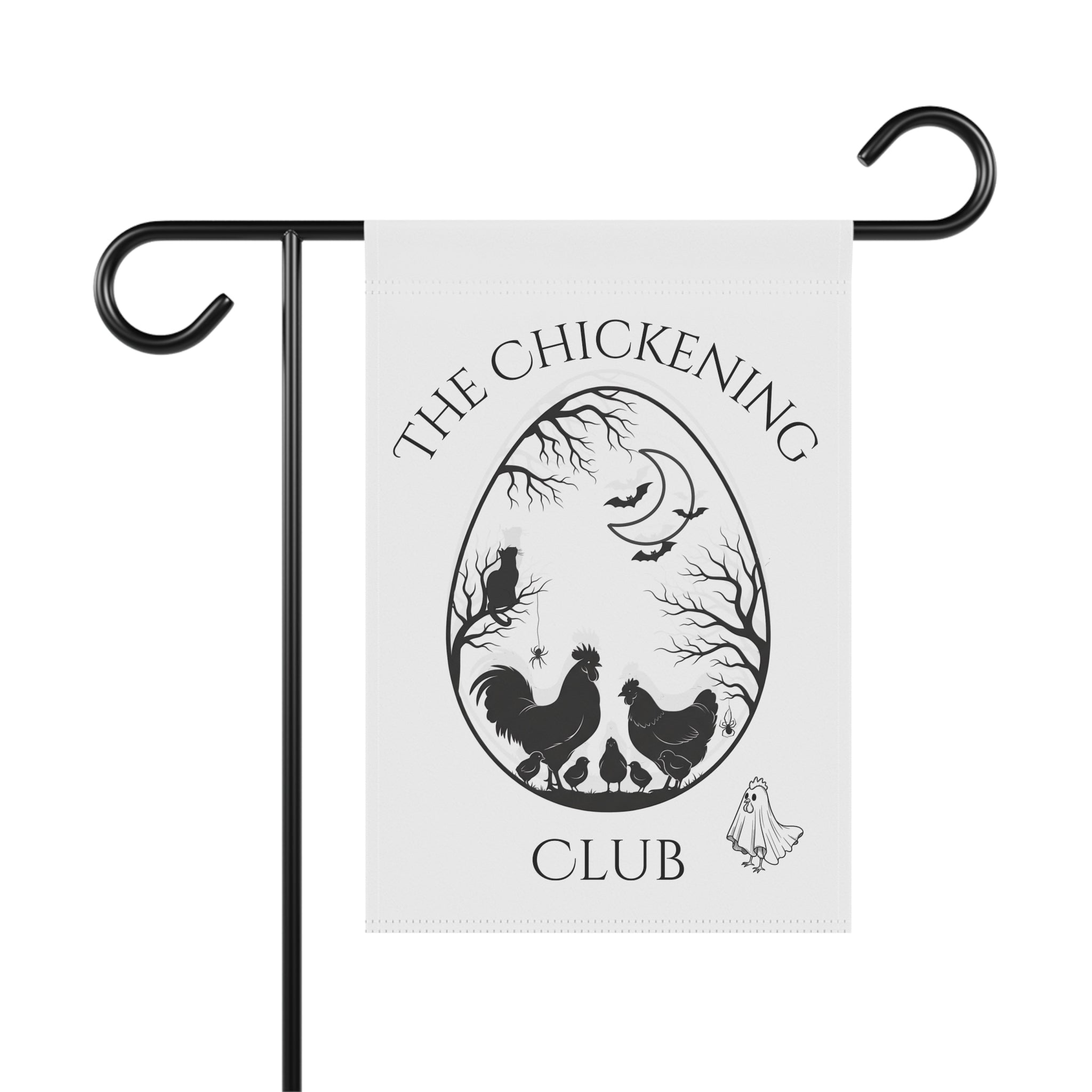 The Chickening Garden Banner: Halloween Edition