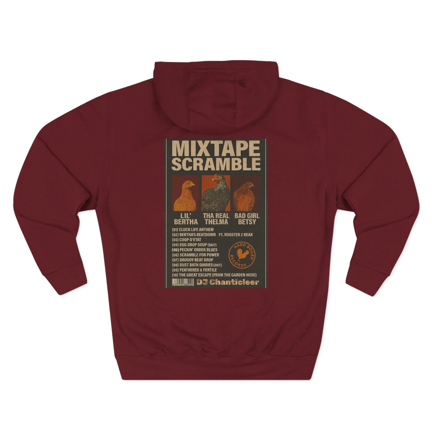 Bootleg Mixtape Scramble Fleece Hoodie