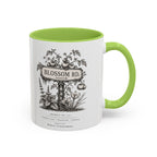 BLOSSOM RD Vintage Botanical Ceramic Accent Mug