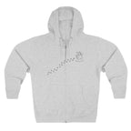 Chickening Club Winter Wonderland Snow Globe Zip Hoodie