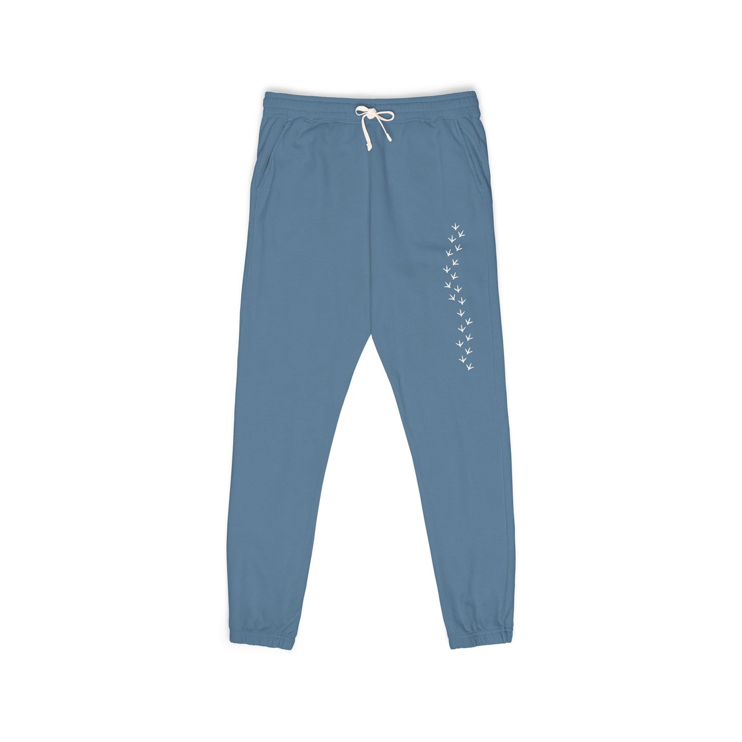 Chicken Footprint Fleece Sweatpants