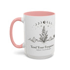 Tend Your Frequency:Adjust Accordingly Accent Coffee Mug