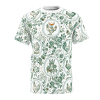 Botanical Coop Toile Vintage Farmhouse Tee